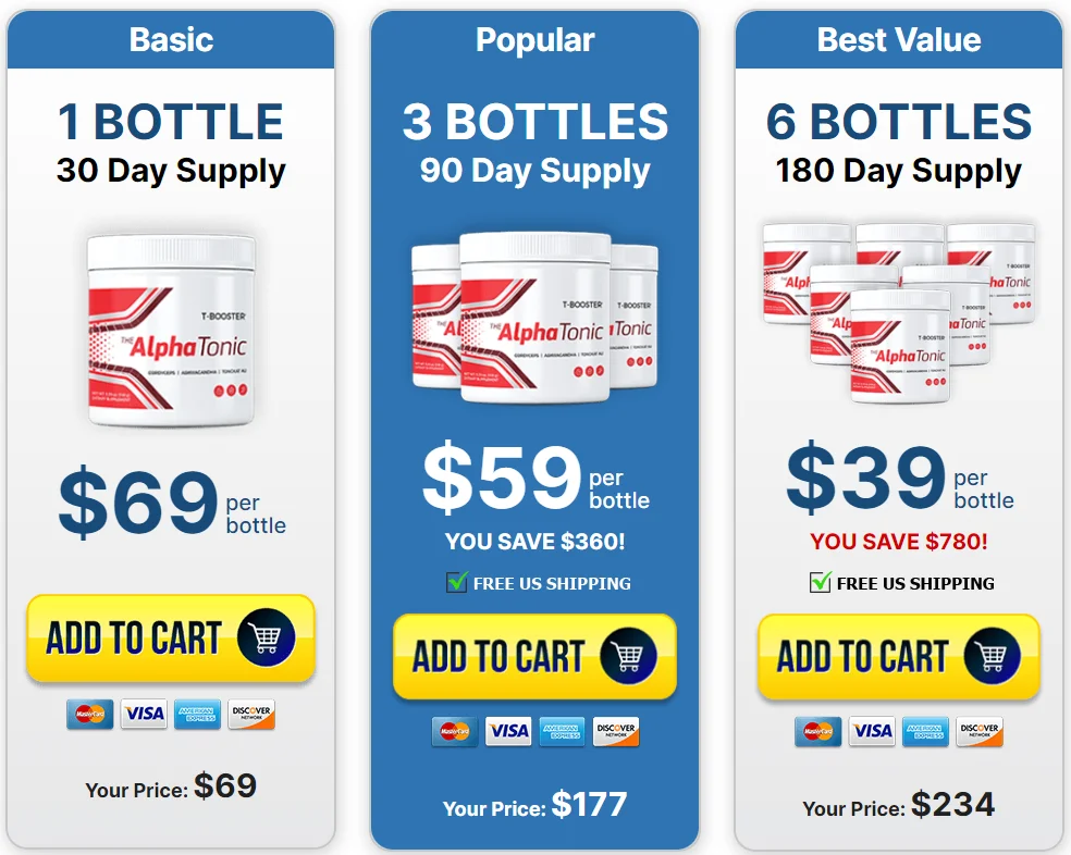 Alpha Tonic Official Website USA